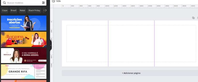 como fazer carrossel no canva